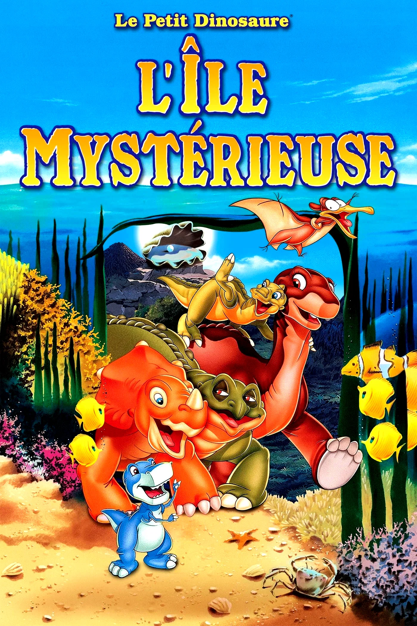 Affiche du film : Le Petit Dinosaure 5 : L'Île mystérieuse