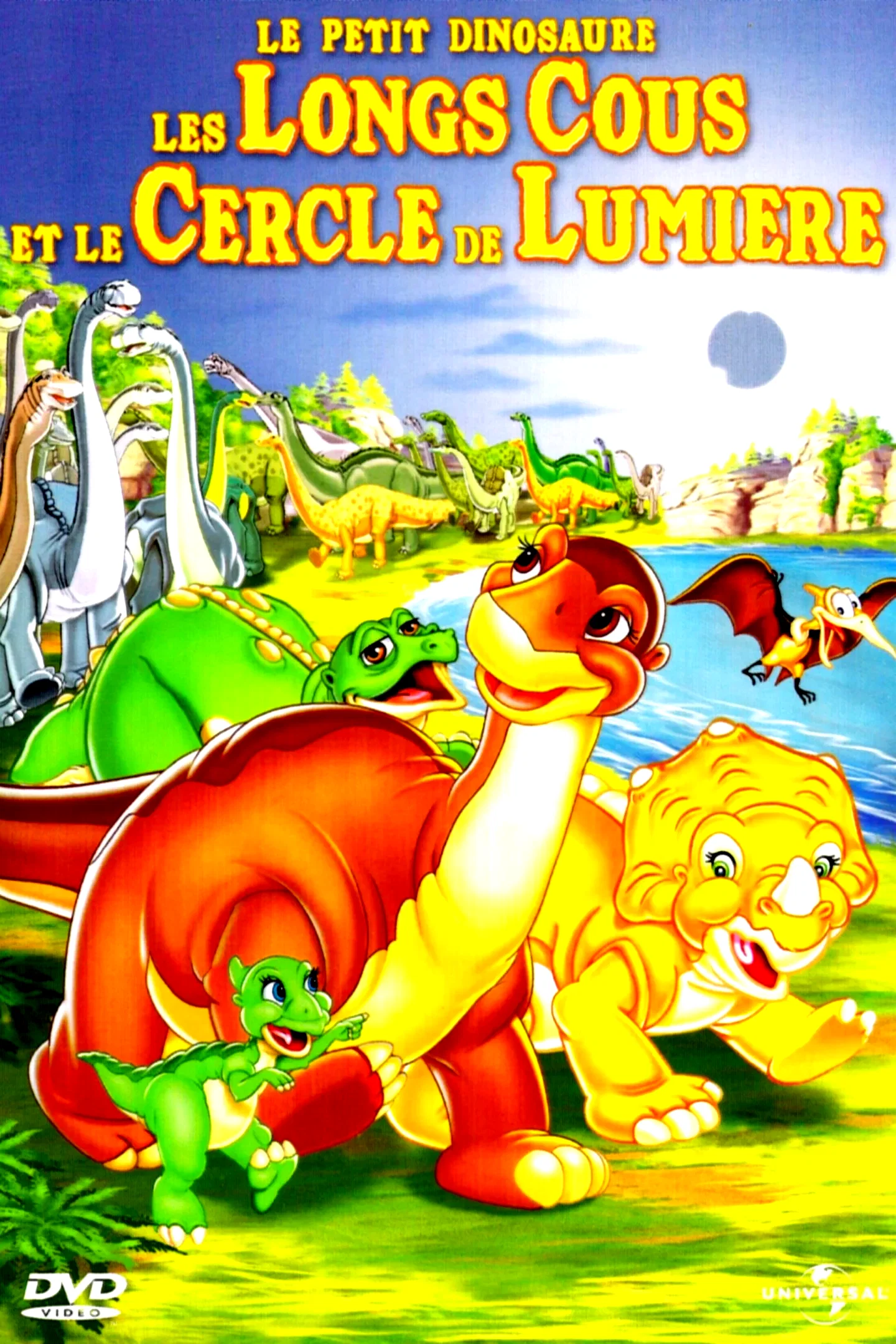 Affiche du film : Le Petit Dinosaure 10 : Les Longs-Cous et le Cercle de lumière