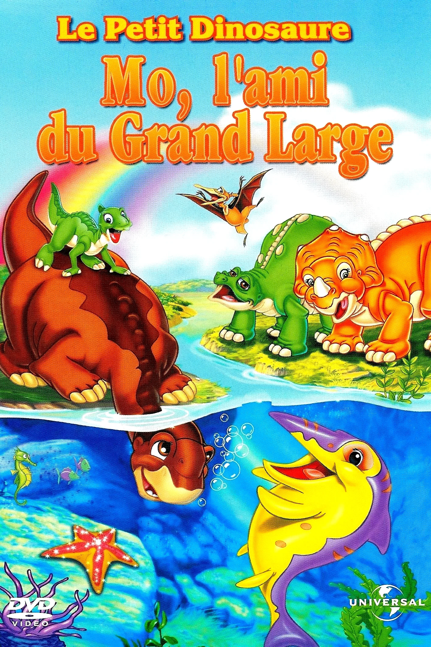 Affiche du film : Le Petit Dinosaure 9 : Mo, l'ami du grand large