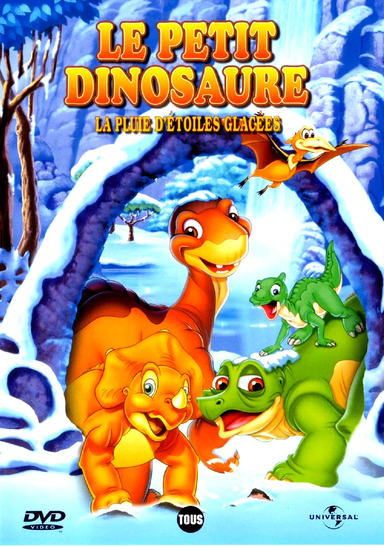 Affiche du film : Le Petit Dinosaure 8 : La Pluie d'étoiles glacées