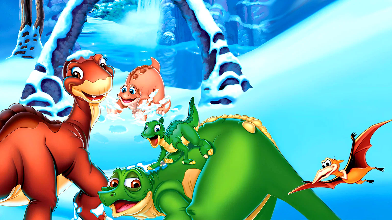 Photo 2 du film : Le Petit Dinosaure 8 : La Pluie d'étoiles glacées