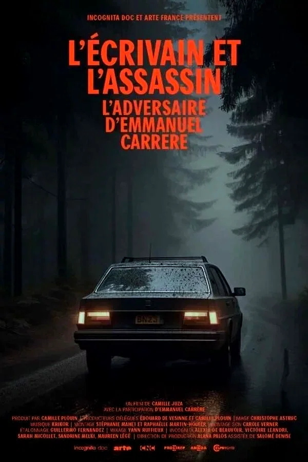 Affiche du film : L'écrivain et l'assassin : « L'adversaire » d'Emmanuel Carrère