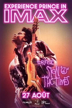 Affiche du film = Prince - Sign O’ the times (Pathé Live)