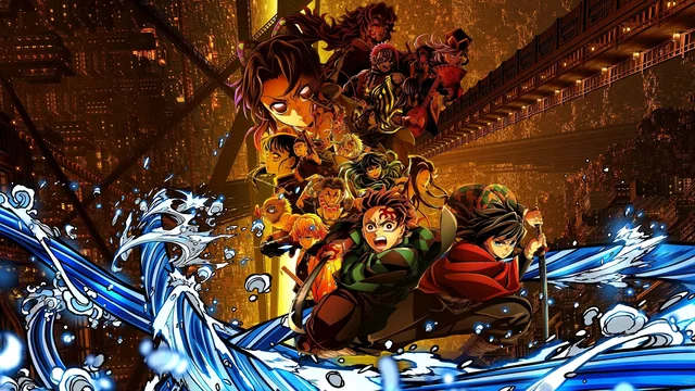 Affiche du film : Demon Slayer: Kimetsu no Yaiba La Forteresse Infinie Film 1