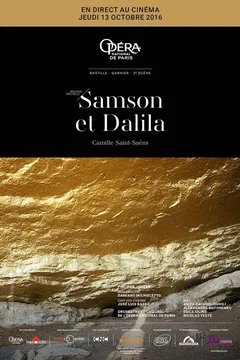 Affiche du film Samson et Dalila - UGC viva l'opera