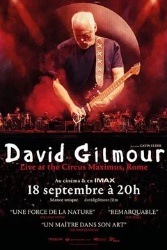 Affiche du film David Gilmour Live at the Circus Maximus, Rome