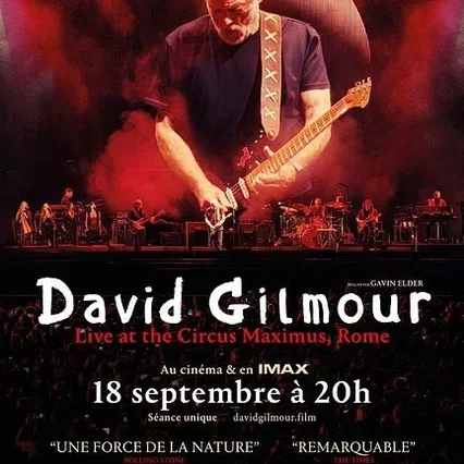 Miniature photo du film : David Gilmour Live at the Circus Maximus, Rome