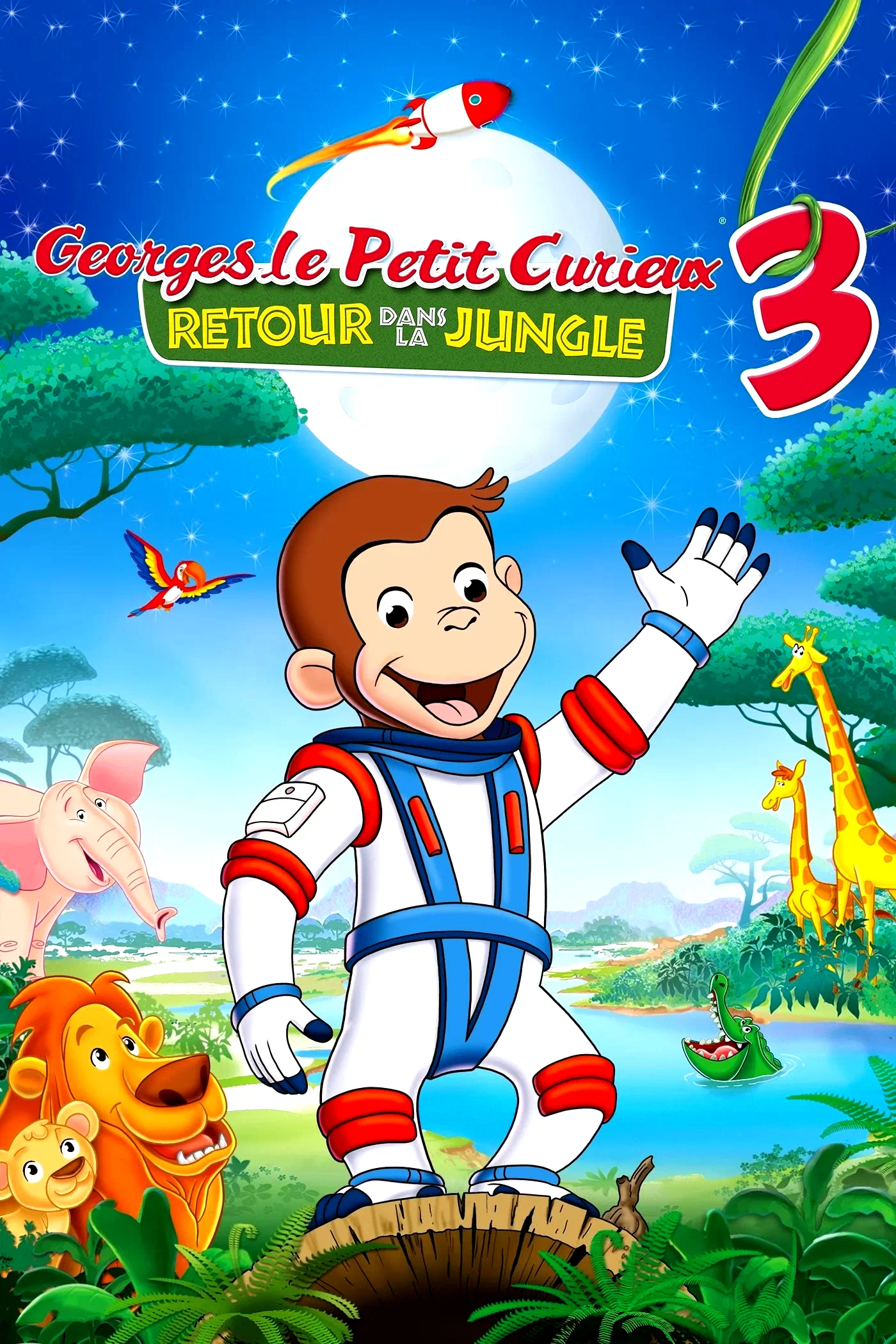 Affiche du film : Georges le petit curieux 3 : Retour dans la jungle