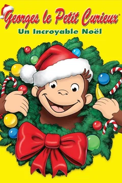 Affiche du film Georges le petit curieux : un incroyable Noël