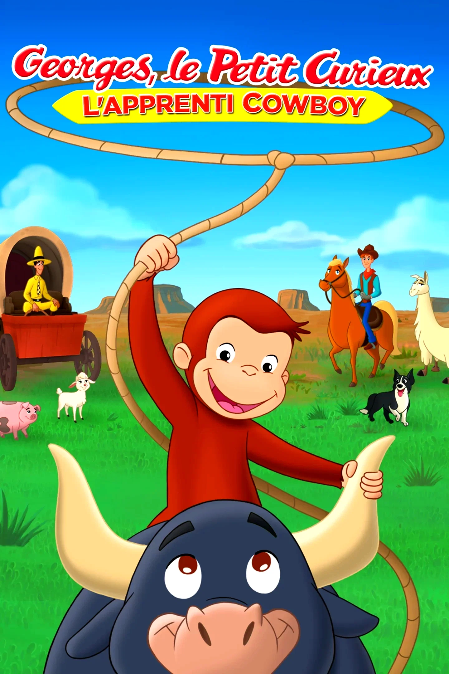 Affiche du film : Georges, Le Petit Curieux - L'apprenti cowboy