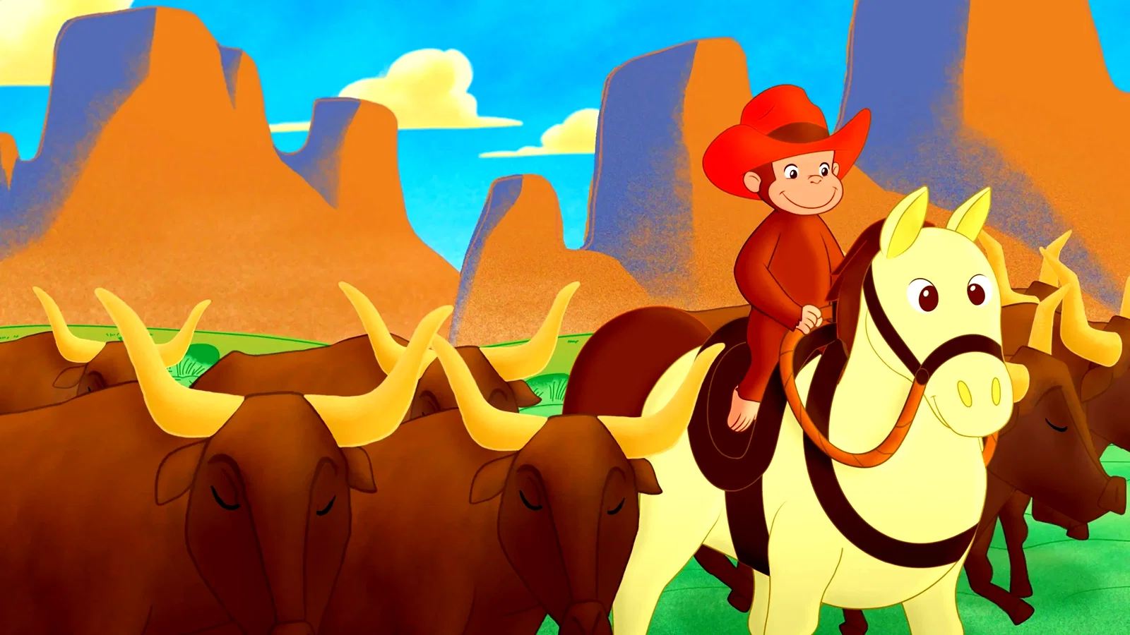 Photo du film : Georges, Le Petit Curieux - L'apprenti cowboy