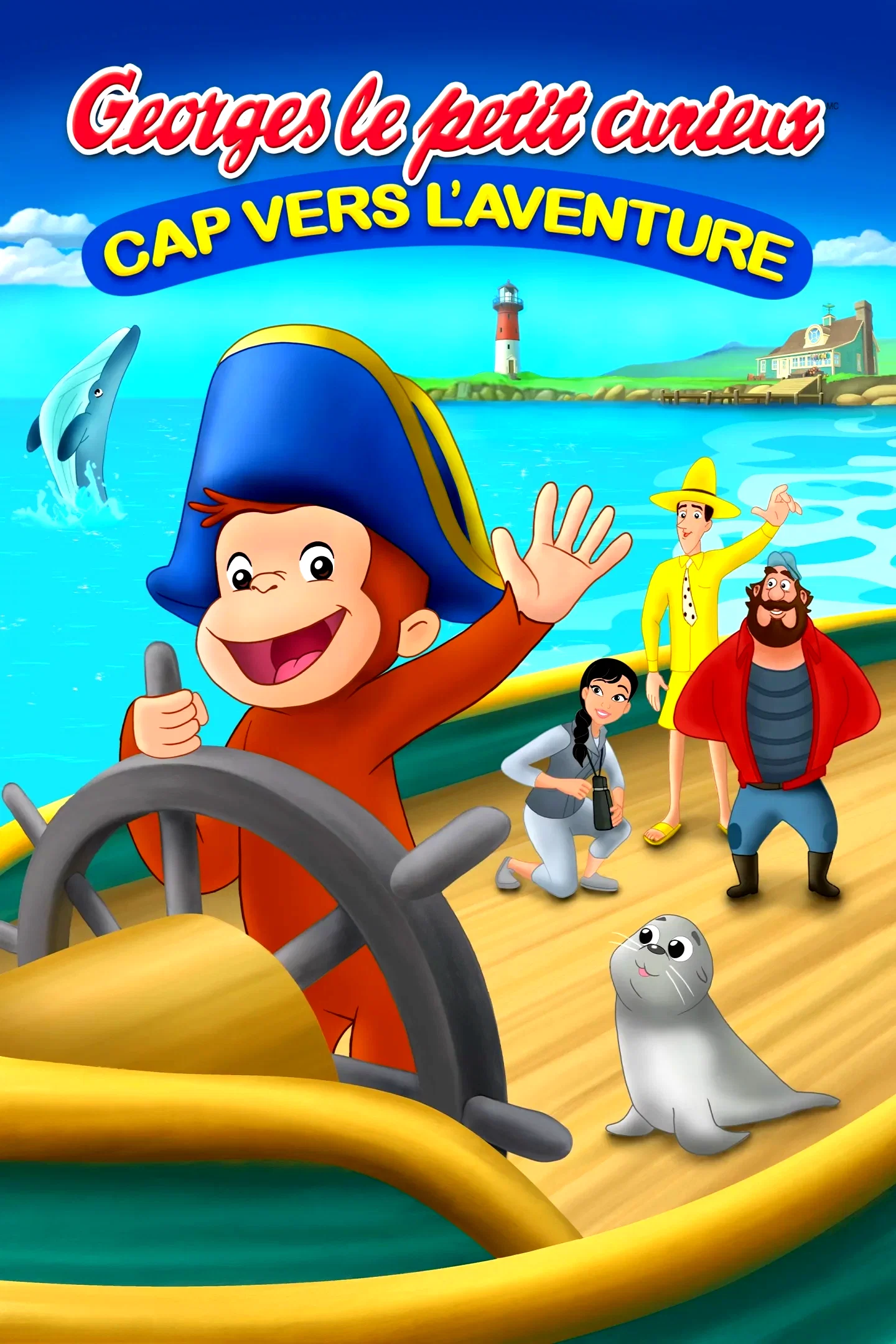 Affiche du film : Georges le petit curieux : Cap vers l'aventure