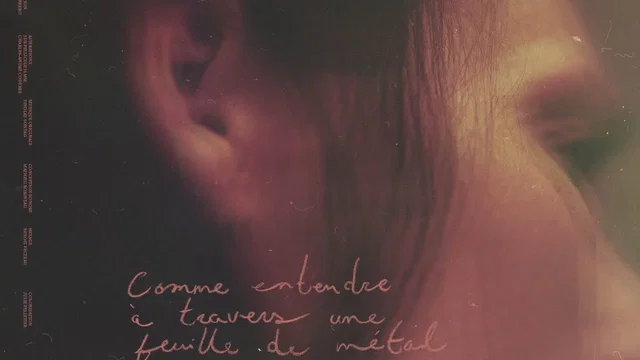 Affiche du film : Comme entendre à travers une feuille de métal