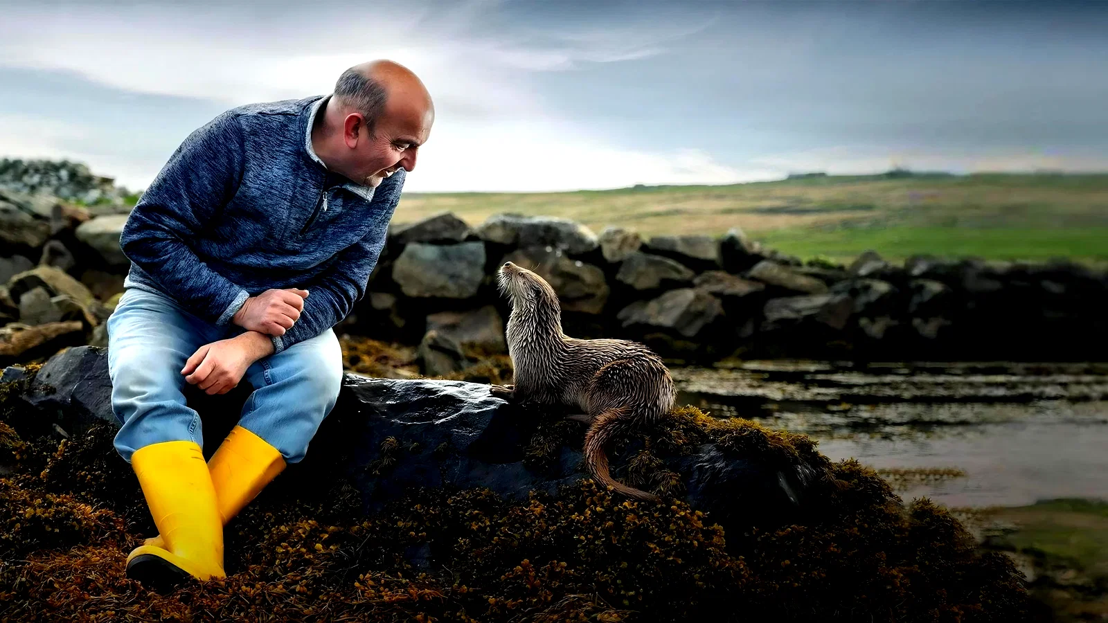 Photo du film : Billy et Molly : Un amour de loutre