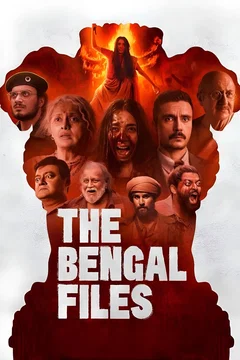 Affiche du film = The Bengal Files