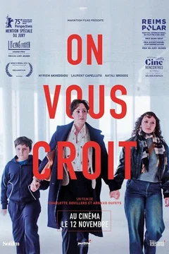 Affiche du film On vous croit