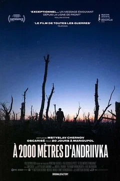 Affiche du film = À 2000 mètres d’Andriivka