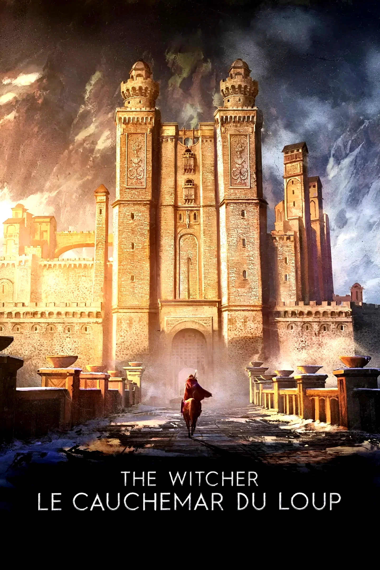 Affiche du film : The Witcher : Le cauchemar du Loup