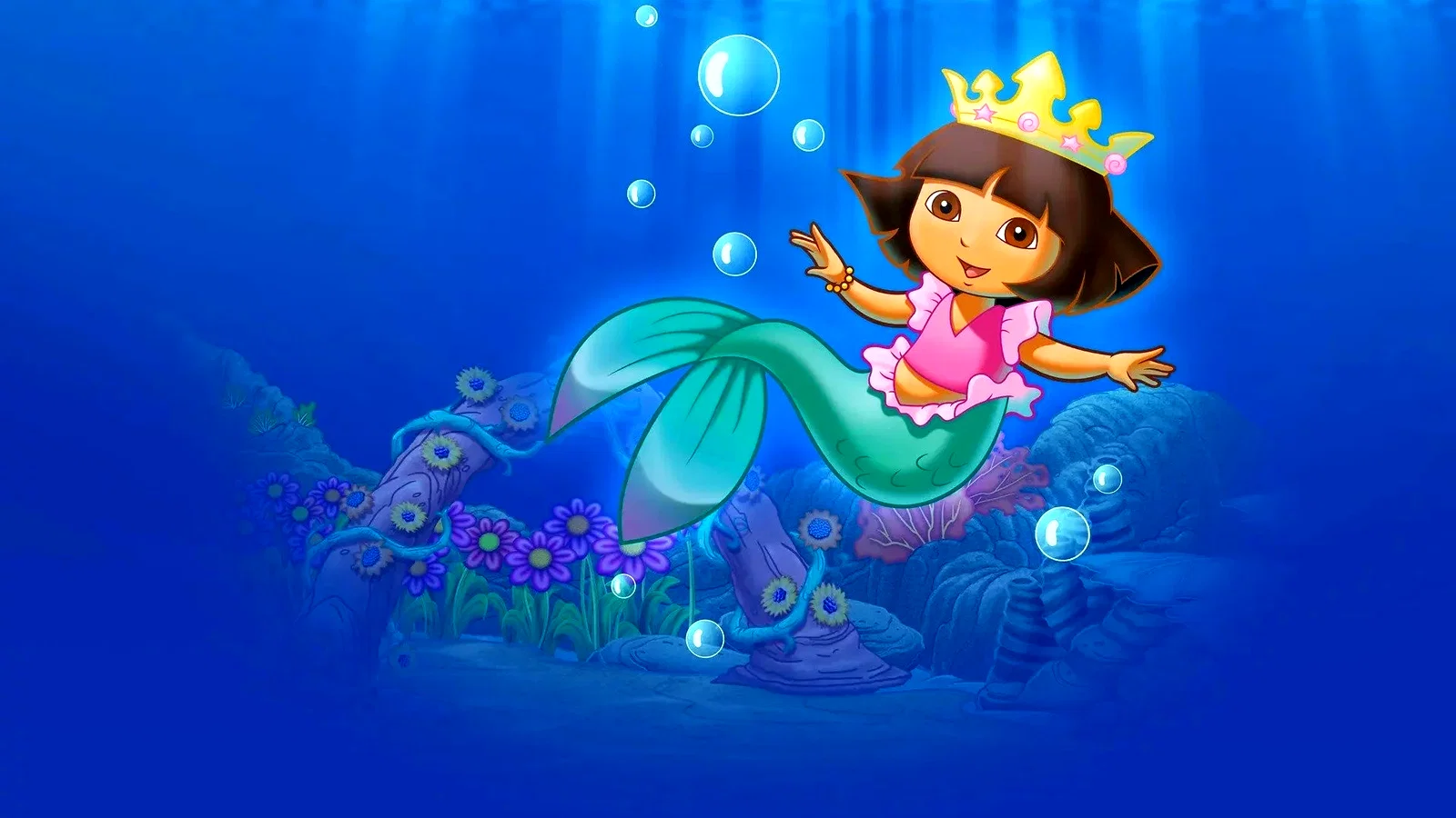 Photo du film : Dora au royaume magique des sirènes
