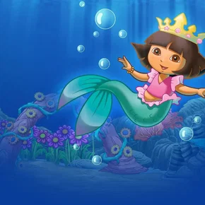 Photo du film : Dora au royaume magique des sirènes