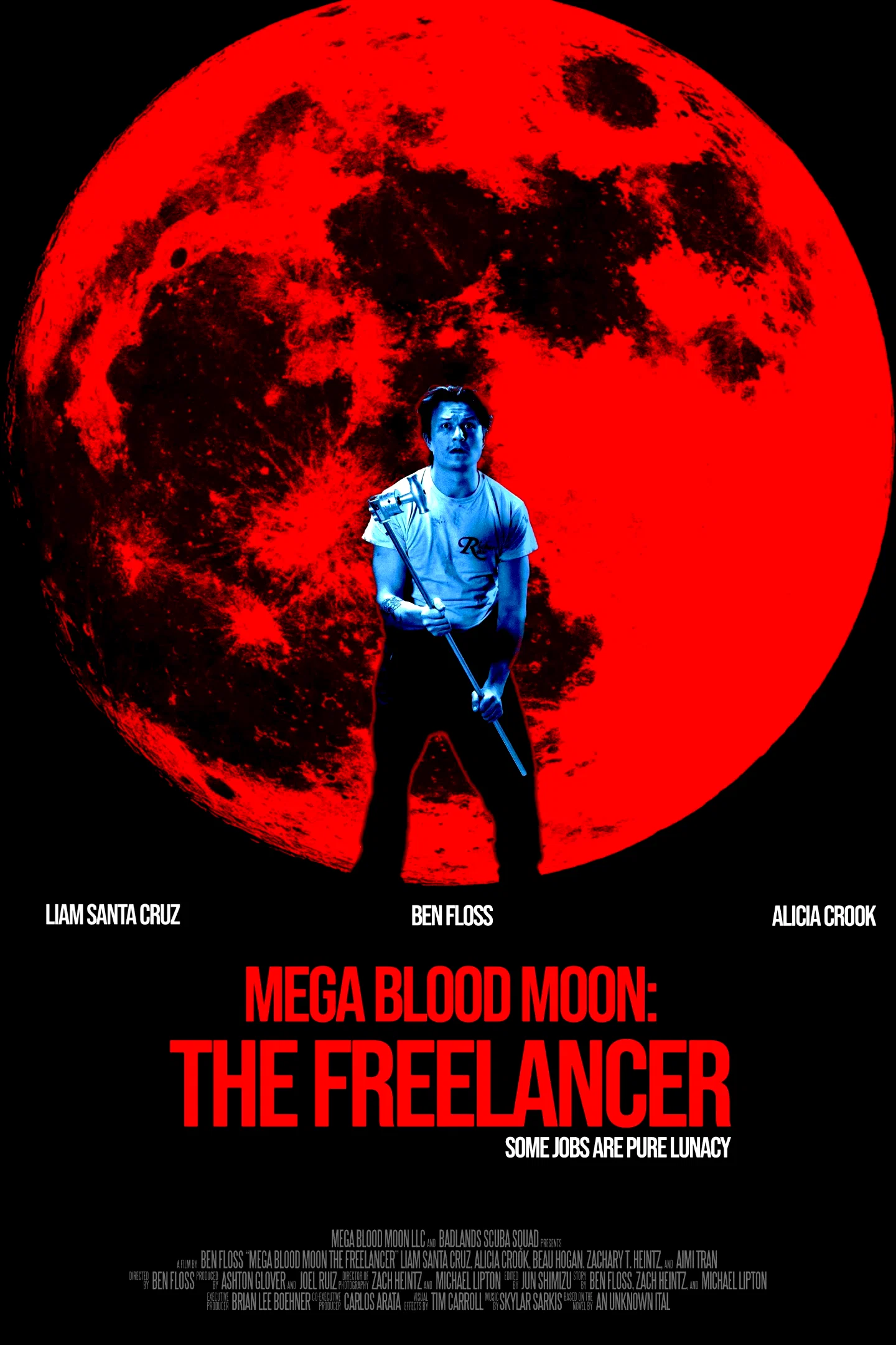 Affiche du film : Mega Blood Moon: The Freelancer