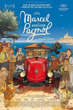 Affiche du film = Marcel et Monsieur Pagnol