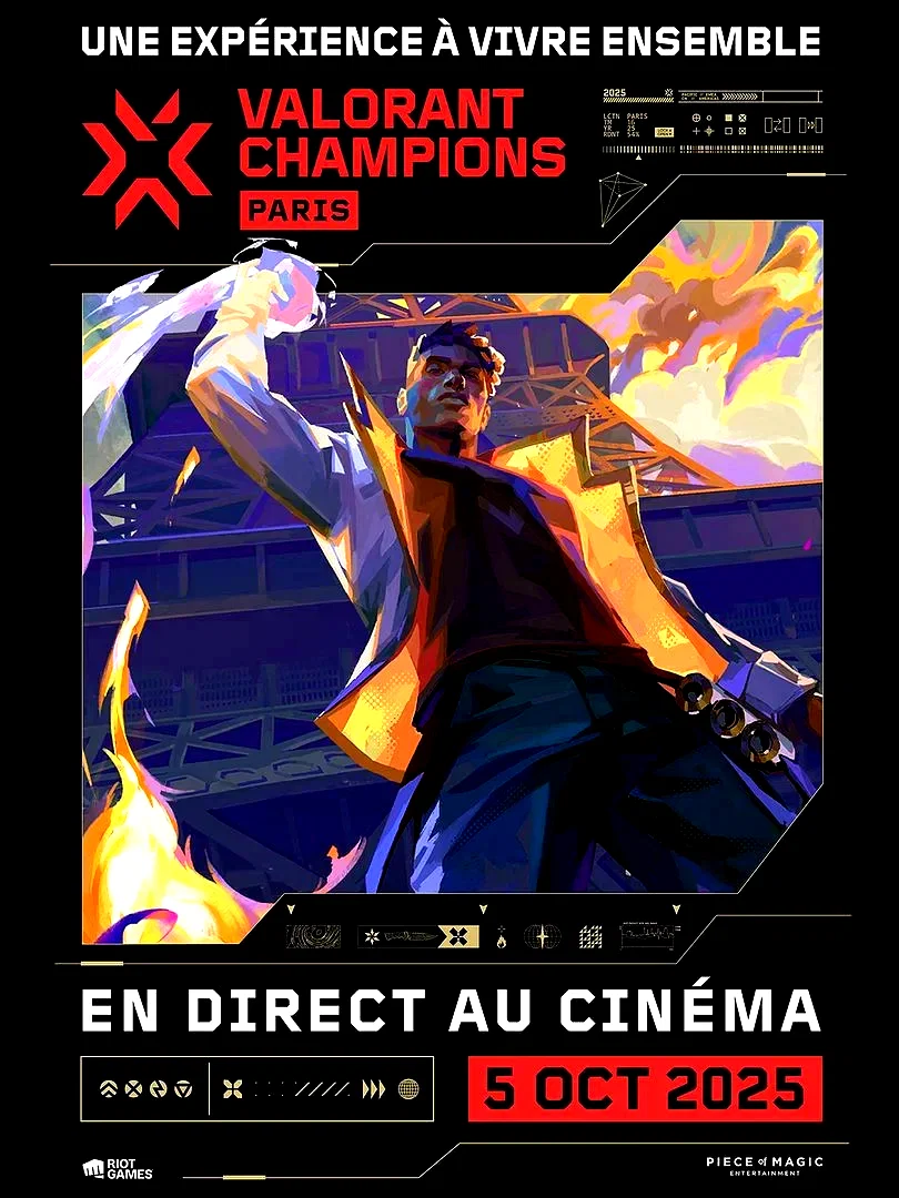 Affiche du film : VALORANT Champions Paris 2025 | Finale au Cinéma