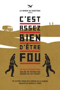 Affiche du film = C'est assez bien d'être fou
