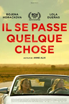 Affiche du film = Il se passe quelque chose