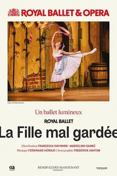 Affiche du film = La Fille mal gardée (The Royal Ballet)