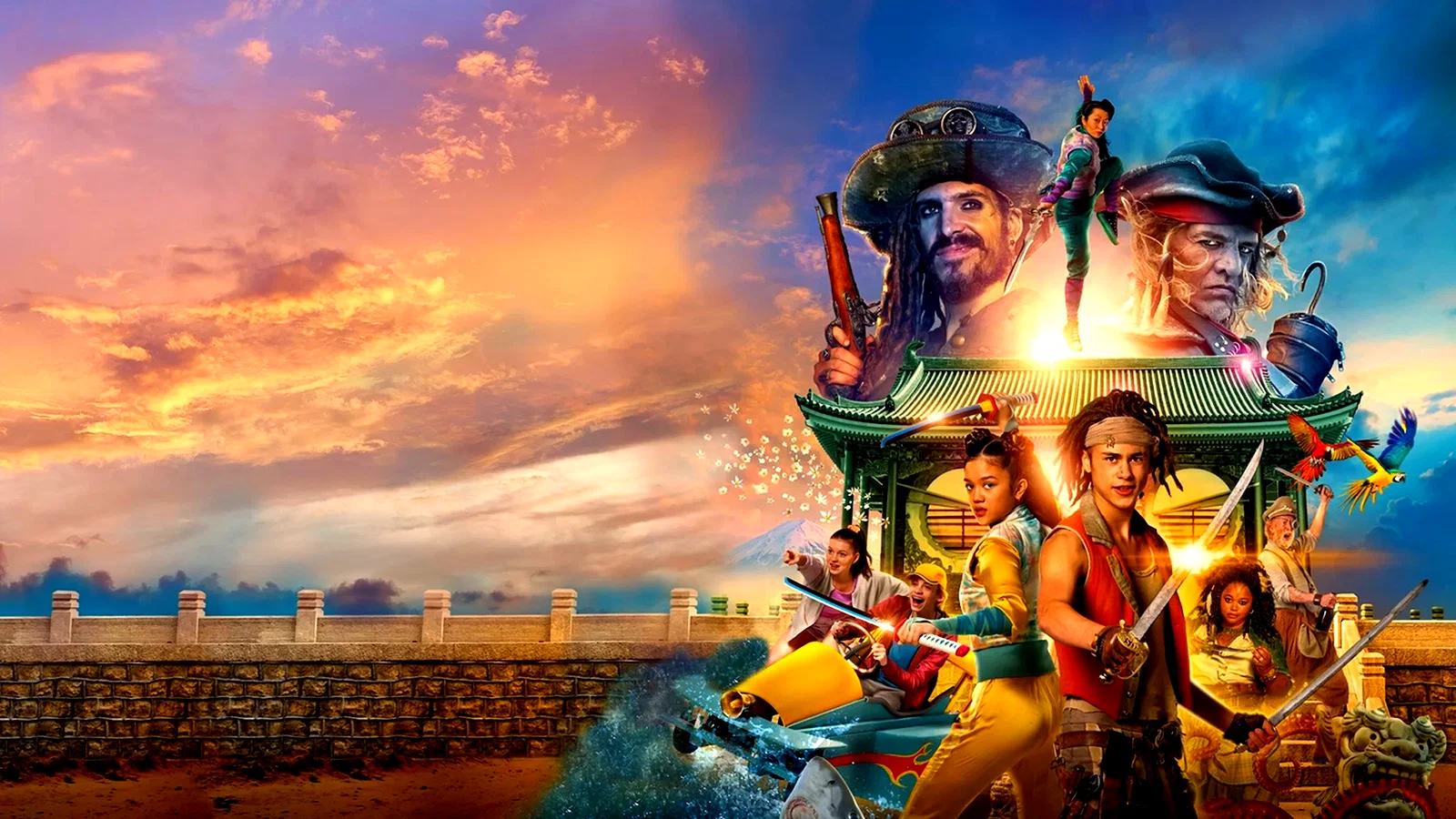 Photo 2 du film : De Piraten van Hiernaast II: De Ninja's van de Overkant