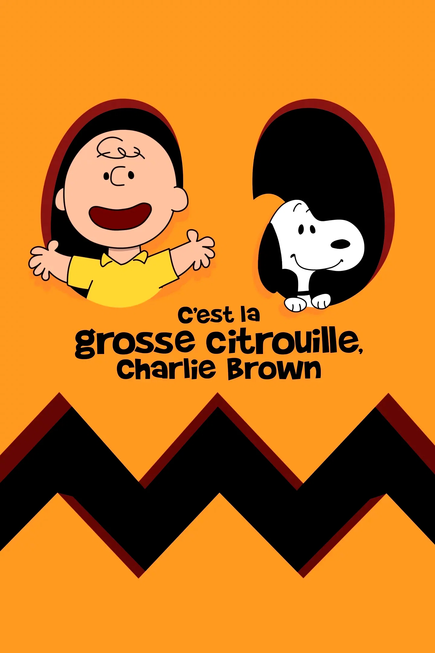 Affiche du film : C’est la grosse citrouille, Charlie Brown