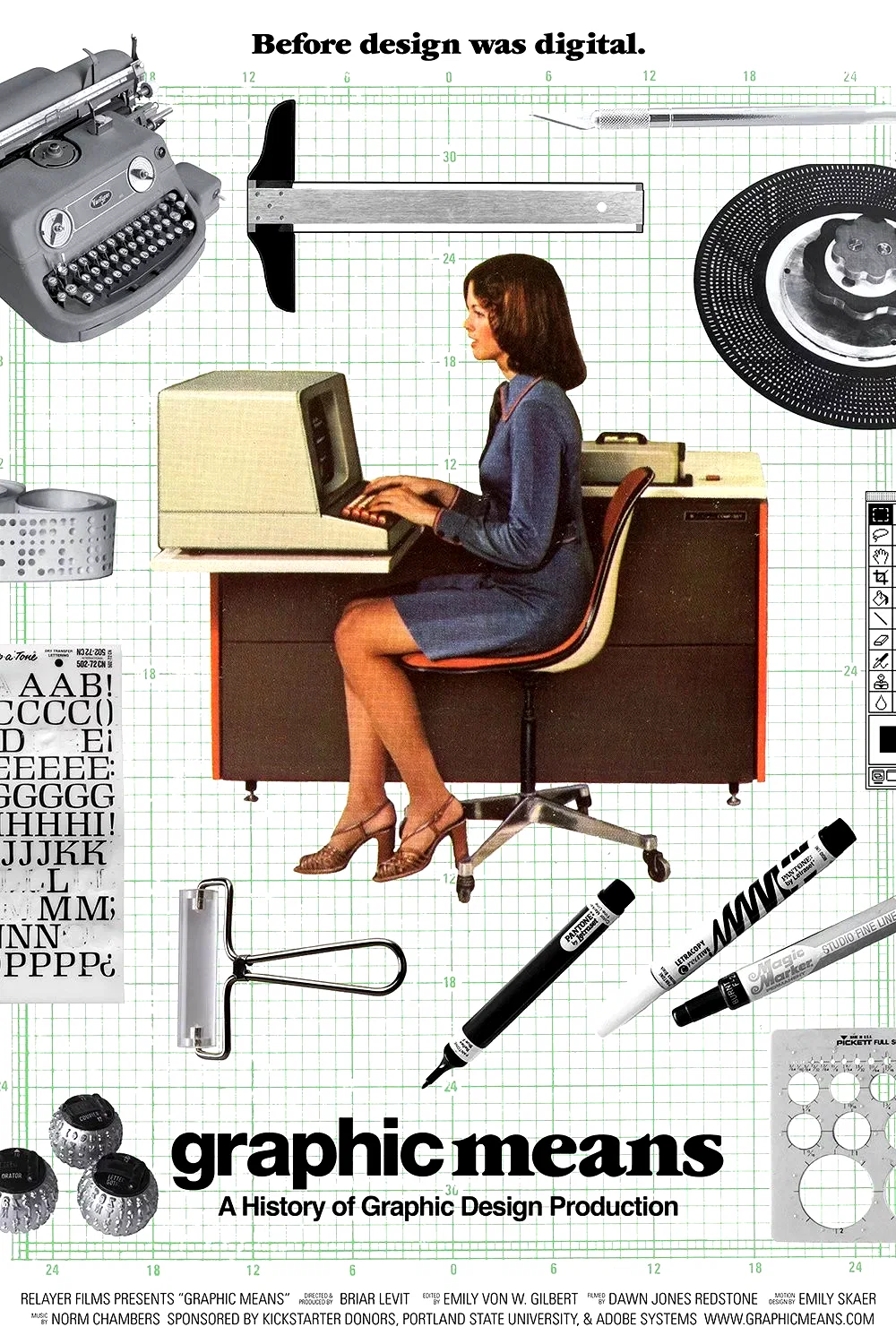 Affiche du film : Graphic Means: A History of Graphic Design Production