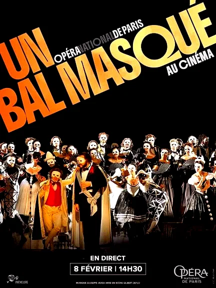 Affiche du film : Un bal masqué (Opéra de Paris)