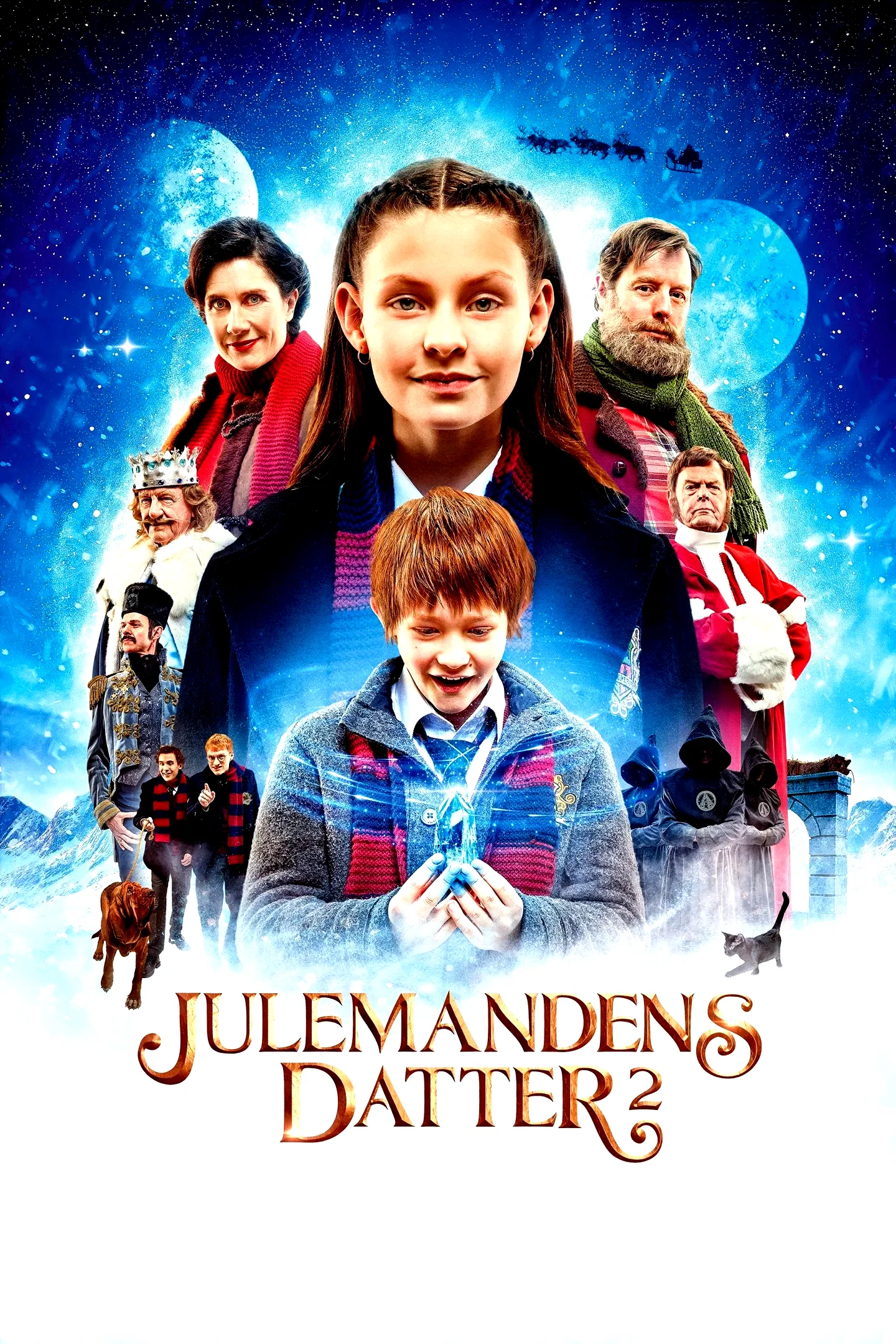 Affiche du film : Julemandens datter 2 - Jagten på Kong Vinters krystal