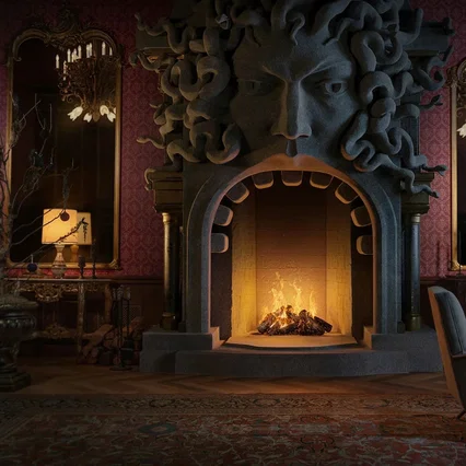 Miniature photo du film : Wednesday: Fireplace