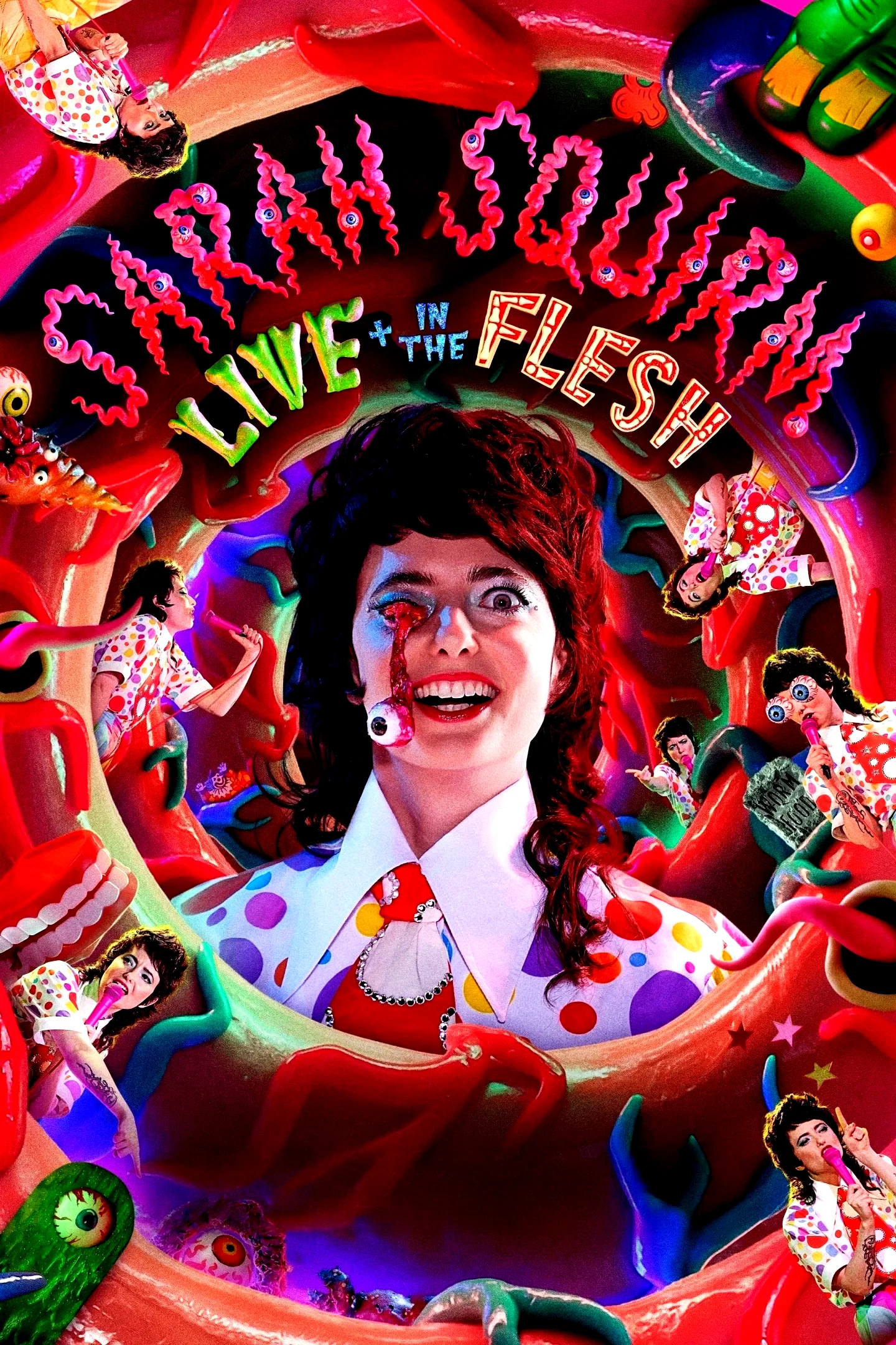 Affiche du film : Sarah Squirm: Live + in the Flesh