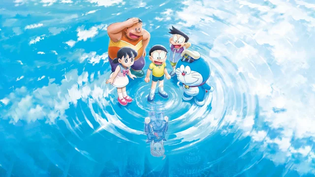 Affiche du film : Doraemon et le Château sous-marin