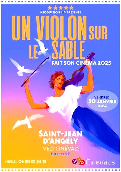 Affiche du film : Un Violon sur le Sable fait son Cinéma