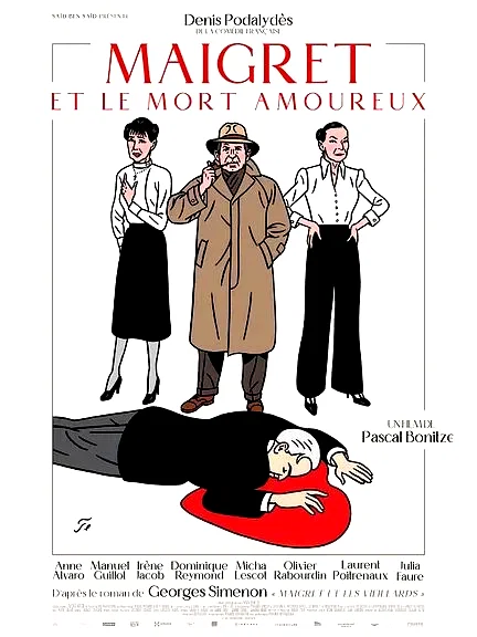 Affiche du film : Maigret et le mort amoureux
