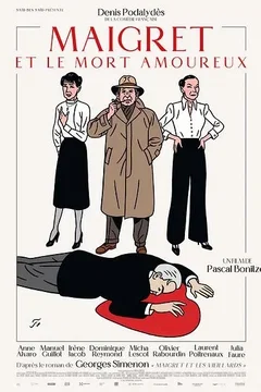 Affiche du film : Maigret et le mort amoureux