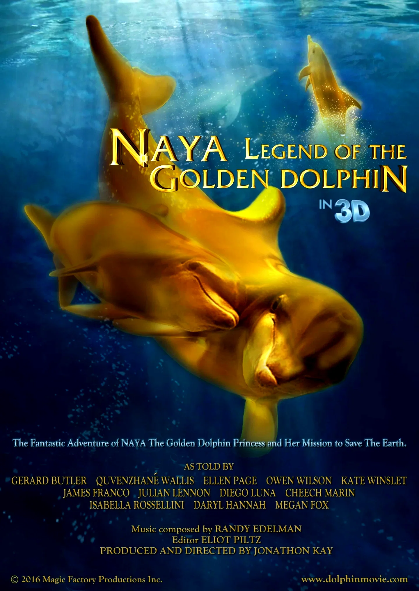 Affiche du film : Naya: Legend of the Golden Dolphin