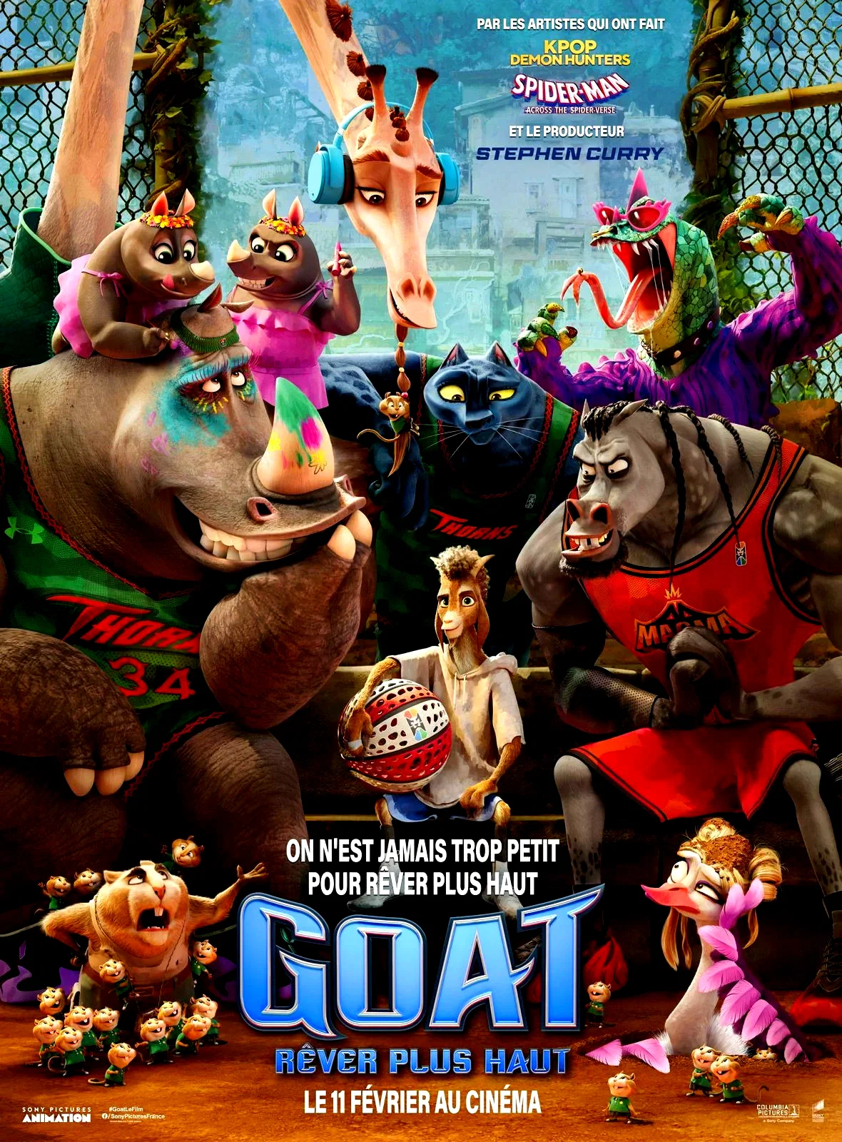 Affiche du film : Goat - rêver plus haut