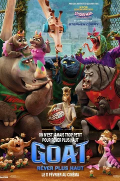 Affiche du film = Goat - rêver plus haut