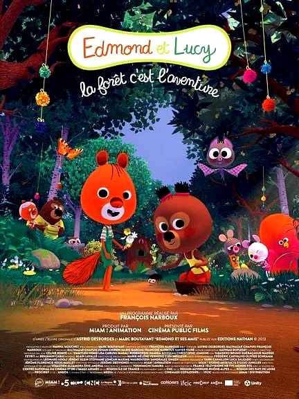 Affiche du film : Edmond et Lucy - La Forêt, c'est l'aventure
