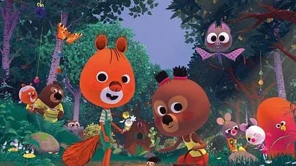 Affiche du film : Edmond et Lucy - La Forêt, c'est l'aventure