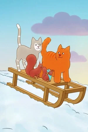 Affiche du film : Le merveilleux hiver de Tom le chat