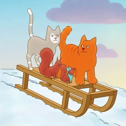 Miniature photo du film : Le merveilleux hiver de Tom le chat