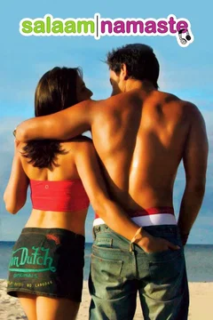 Affiche du film = Salaam Namaste