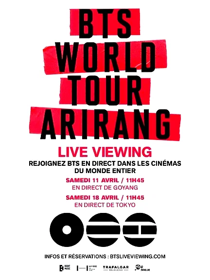 Affiche du film : BTS World Tour 'Arirang' in Goyang : Live Viewing